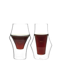 Photo of KRUVE EQ Glasses (2-Pack) ( Excite + Inspire ) [ Kruve ] [ Coffee Glasses ]