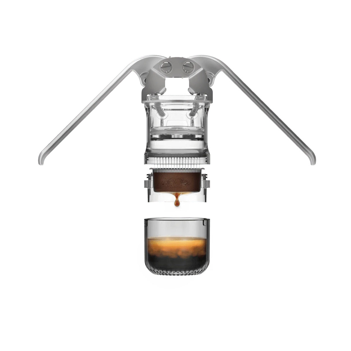 れ*い様 HUGH　LEVERPRESSO ホワイト HUGH Leverpresso Manual Espresso Maker / Espresso Machines