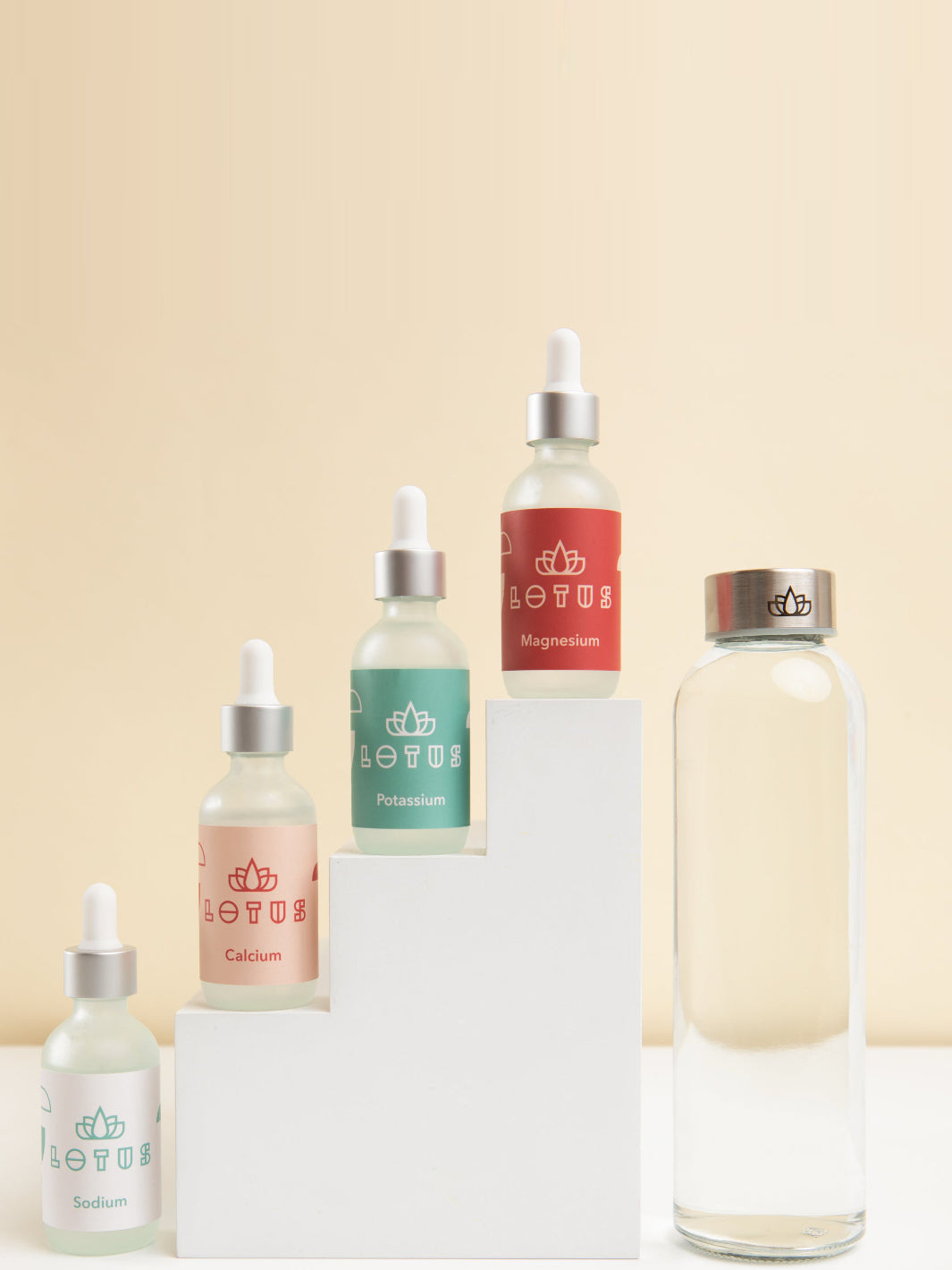 LOTUS WATER Complete Set / Water Enhancement | Eight Ounce Coffee