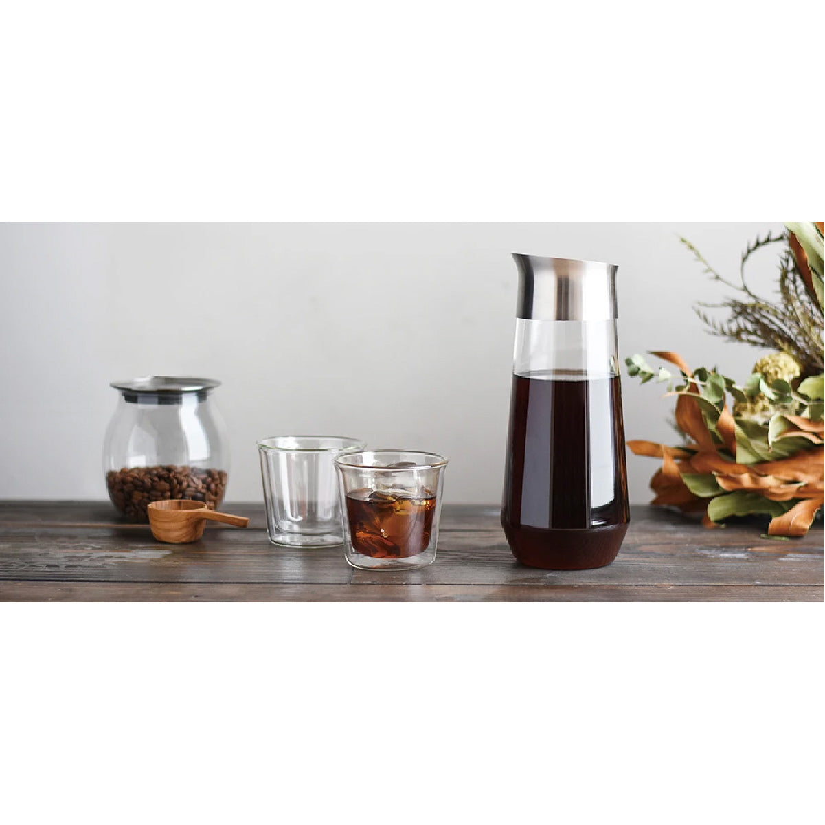 Cold brew outlet carafe