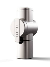 Photo of PIETRO Manual Coffee Grinder ( Pure Silver ) [ Pietro ] [ Hand Grinders ]