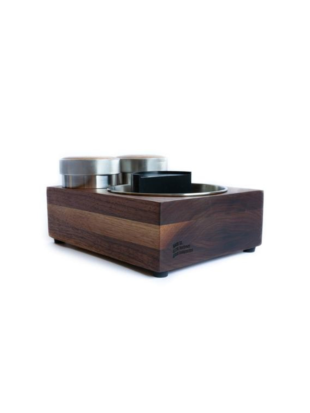 SAINT ANTHONY INDUSTRIES The Bloc Espresso Knock Box and Tamp Station