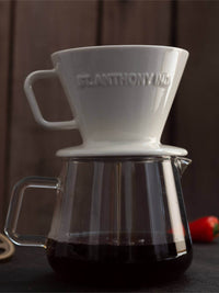Photo of SAINT ANTHONY INDUSTRIES F70 Ceramic Flatbottom Pourover Brewer ( ) [ Saint Anthony Industries ] [ Pourover Brewers ]