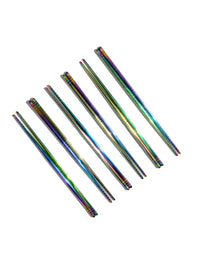 Photo of UMESHISO Chopsticks (6-Pairs) ( Rainbow ) [ Umeshiso ] [ Cutlery ]